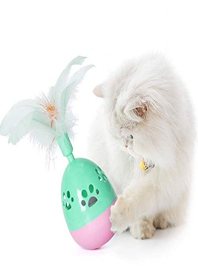 Pups&Pets ألعاب Pups&Pets المضحكة على شكل أكواب للقطط والقطط الصغيرة وإكسسوارات الحيوانات الأليفة وألعاب الحيوانات الأليفة وألعاب الفئران المضحكة على شكل أكواب ولعبة عصا الريش قطعة واحدة (قد يختلف اللون). - Image 3